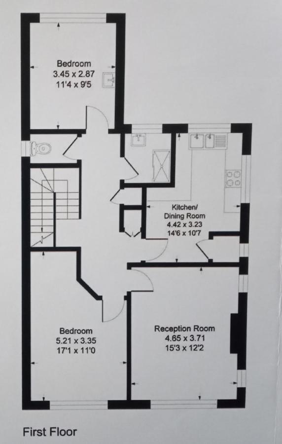 Large 2-Bedroom Maisonette With Free Parking Twickenham Dış mekan fotoğraf